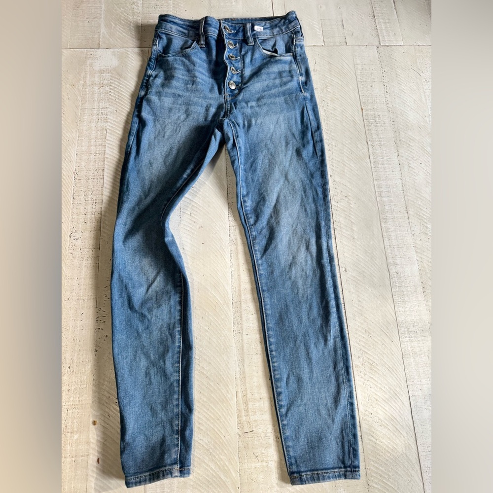 American Eagle Outfitters Women's Blue Skinny Jeans
